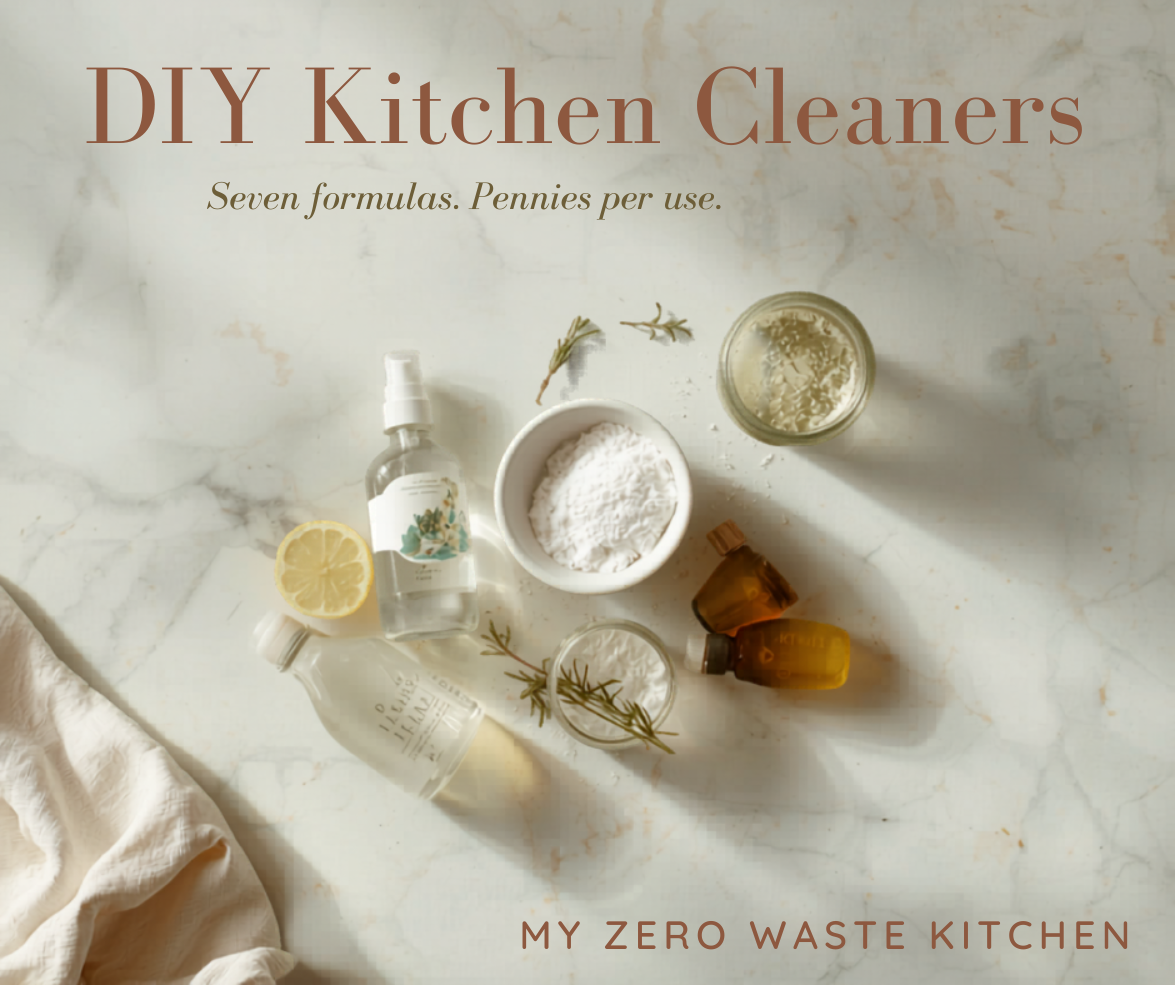 7 Homemade Kitchen Cleaners That Actually Work (and Cost Pennies)